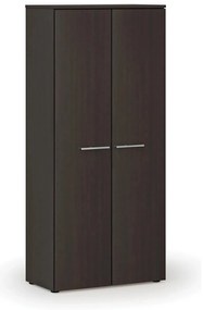 Szafa ubraniowa z wysuwem PRIMO WOOD, 800 x 420 x 1781 mm, wenge