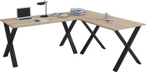 X Biurko narożne 220x160x80