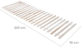 Białe łóżko dziecięce w kształcie domku 90x200 cm Montessori – Roba