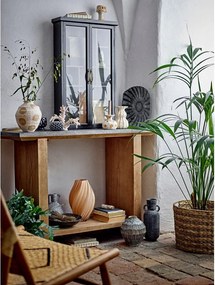 Szary kamionkowy talerz do serwowania ø 32 cm Ramie – Bloomingville