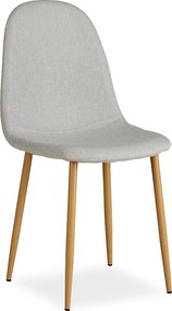 Krzesło jadalniane 44x88x45,5 cm szare Eames