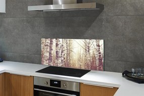 Szklany Panel Korony Drzew