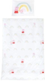Bawełniana pościel dziecięca do łóżeczka 100x135 cm Peppa Pig – Roba