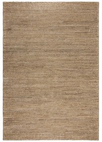 Naturalny dywan z kenafu tkany ręcznie 120x170 cm Drew Border – Flair Rugs