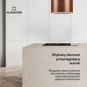 Klarstein Beretta Okap wyspowy