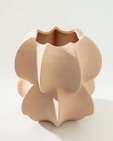 Wazon kamionkowy Petal Pink I 20x21 cm