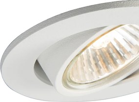 Zestaw 10 inteligentnych podtynkowych reflektorów białych, pochylnych, w tym Wi-Fi GU10 - Cisco