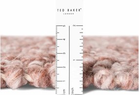 Szaroróżowy chodnik z materiału bouclé tkany ręcznie 80x200 cm Notting Hill Portobello – Ted Baker