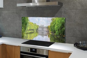 Szkło do Kuchni na Ścianę Pałac nad Jeziorem w Łazienkach