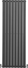 Grzejniki panelowe designerskie, antracytowo-szare, 1600 mm x 560 mm