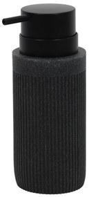 Dozownik do mydła w płynie ONYX, łupek, Ø 7 cm