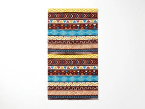 Ręcznik plażowy szybkowiążący XXL AZTECA kolorowy 150 x 210 cm, 100% mikrofibra