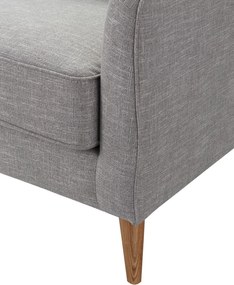 Sofa Venuste grey linen 2-os.