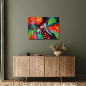Abstrakcyjny obraz - kolory (70x50 cm)