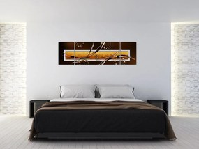 Obraz abstrakcji - Motyle (170x50 cm)