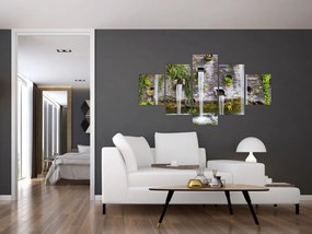 Obraz - Kamienny mur, Hamburg, Niemcy (125x70 cm)