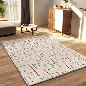 Kremowy dywan 80x150 cm Beruti – Universal