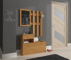 Zestaw mebli do przedpokoju w kolorze olchy F5-L21
