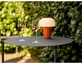 Czarny metalowy okrągły stół ø 70 cm Disc – Zone