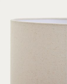 Lampa stołowa z tekstylnym kloszem (wysokość 61,5 cm) Mavran – Kave Home