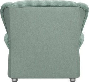 Miętowy sztruksowy szezlong Lord – Ropez