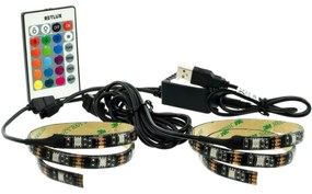 LED Retlux RLS 102 taśma ze złączem USB RGB, 2 x 50 cm