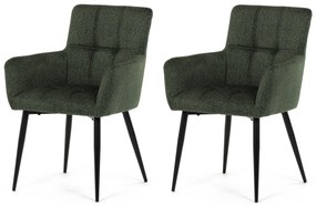 Zestaw krzeseł do jadalni DCH-P3146 GRN2, 2 szt.