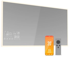 Blumfeldt Grzejnik na podczerwień, Smart Mirror, Podczerwień, 600 W, IP44