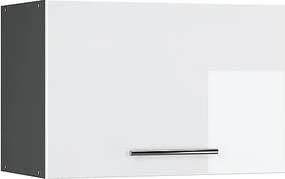 Szafka ścienna biały wysoki połysk 60x34.1x40 fame-line