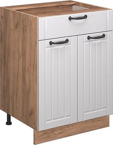 Szafka dolna do kuchni biały domek wiejski 60x60x82 fame-line