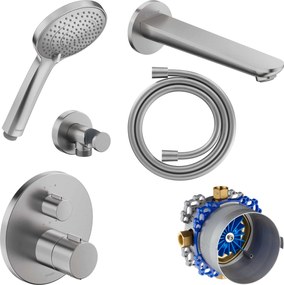 Duravit Unterputz-Wannenarmatur mit Thermostat