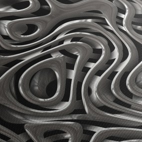 Obraz - Metaliczna abstrakcja (70x50 cm)