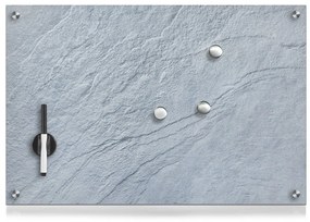 Szklana tablica magnetyczna + 3 magnesy, 60x40 cm, ZELLER