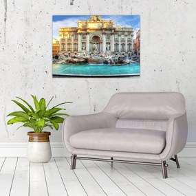 Obraz - Fontanna di Trevi (70x50 cm)