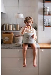 Jasnoniebieski tekstylny dziecięcy kosz na zabawki ø 20x26 cm Cookie Jar – Lorena Canals