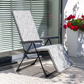 Fotel ogrodowy Barletta Plus Black Edition H039-06PB PATIO
