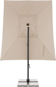 Doppler ALU XL ULTRA 4x3 m - wahadłowy parasol ogrodowy z bocznym masztem