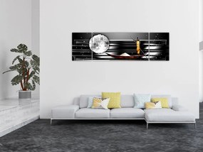 Obraz malarstwa z epoki starożytnej (170x50 cm)