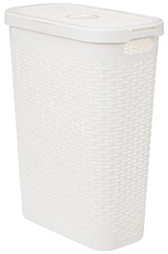 Wysoki kosz na pranie z plastiku, 40 l