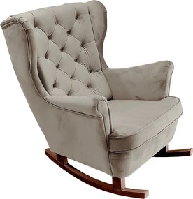 Fotel Relax z Tapicerowanym Siedzeniem i Podłokietnikami, Fotel TV 102x81x95cm Szary_29842