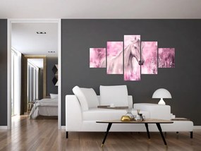 Obraz - Malowany koń (125x70 cm)