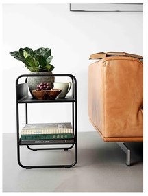 Czarna metalowa konsola 36x48 cm A-Console – Zone