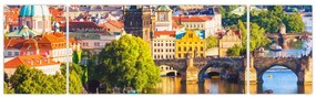 Obraz - Praga (170x50 cm)