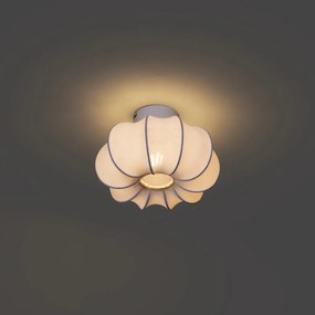 Lampa sufitowa Japandi biała 27 cm - Plu Asyesha