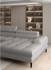 Narożnik VOSS XL układ U Prawostronny z funkcją spania i pojemnikiem WERSAL