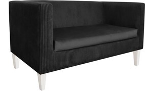 Sofa Monaco : Kolor nogi - Biała, Kolor tkaniny - Kronos7/Poso135, Typ tkaniny - Kronos/Poso, Wysokość nogi - 15 cm