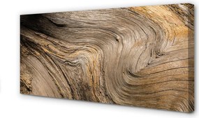 Fotoobraz na płótnie Głęboka Struktura Drewna