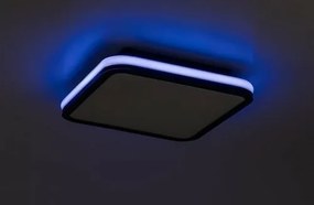 Rabalux 71399 funkcjonalna lampa sufitowa LED Serkan 43W, czarna/biała