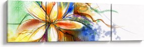 Obraz - Kwiat (170x50 cm)