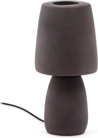Ciemnobrązowa lampa stołowa (wysokość 30 cm) Tandy – Kave Home